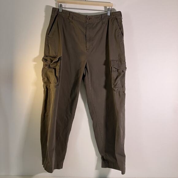 Timberland Cargo Pants Mens 36 Relaxed Fit Utility Outdoor Workwear Pockets - Picture 1 of 16